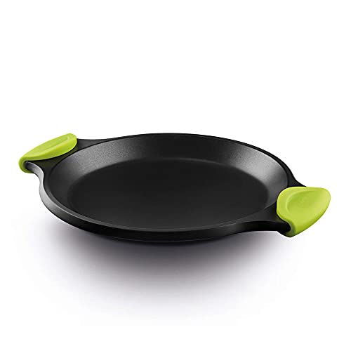 FUNDIX Paellera Paella, Aluminio, Negro