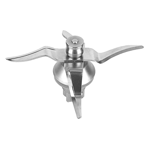HOHXFYP Cuchilla de licuadora de acero inoxidable, cabezal de cuchilla de repuesto para mezclador con piezas de repuesto de cepillo de limpieza aptas para Vorwerk Thermomix TM31