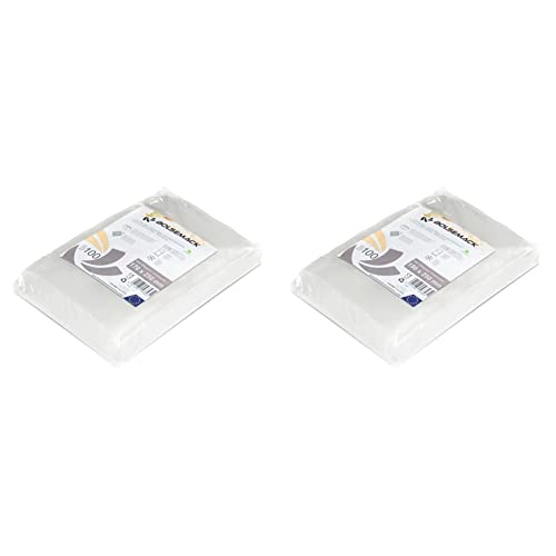 BolsemackBolsa Gofrada Envasado Al Vacío 170X250 Mm. Para Todo Tipo De Envasadora Doméstica, Foodsaver, Lacor + Bolsa Gofrada Envasado Al Vacío 15X25 Cm.