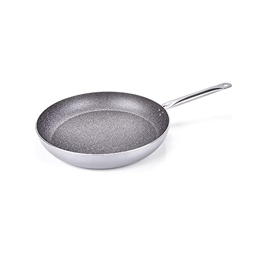 Moneta Pofessional Stone Sartén Alta, aluminio, plata, 36 cm