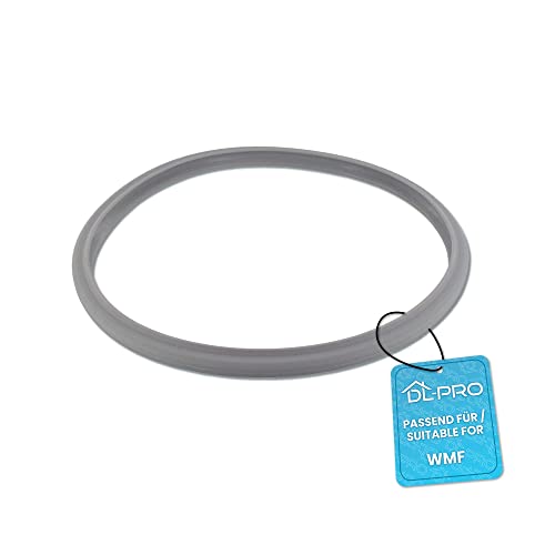 DL-pro Anillo de sellado para olla a presión para WMF 60.6855.9990 60.6855.9997 22cm Ø junta tórica de silicona