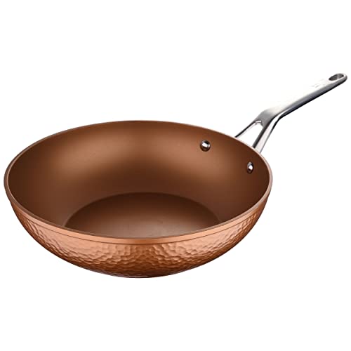 San Ignacio - Wok 28 cm aluminio forjado inducción, colección Origen