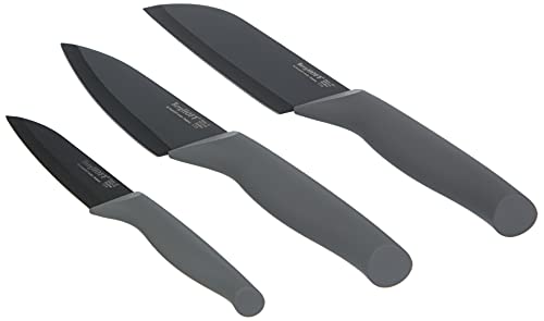 Berghoff 1303005 Set de 3 Cuchillos, Gris