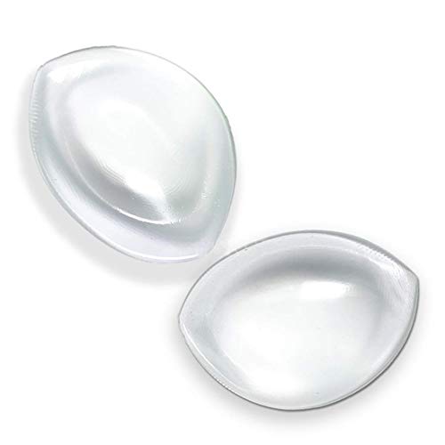 LANMING Inserciones de Sujetador,Sujetador de Almohadillas Pecho de Bikini de Silicona a Prueba de Agua Sujetador de Gel Inserta Almohadillas de Sujetador Enhancer Bra A a D Cup.