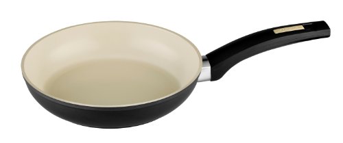 Monix Nature - Sartén 18 cm de aluminio forjado con antiadherente cerámico Greblon® Ceram
