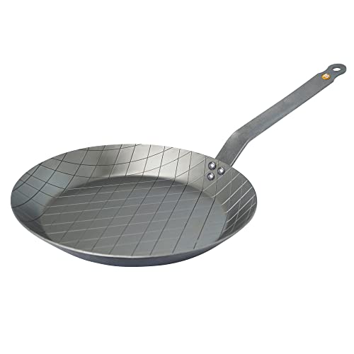De Buyer 5616.24 - Sartén para carne, acero, 24 cm