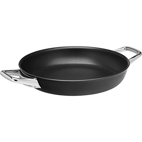 WMF Steak Profi - Sartén para servir (24 cm, apta para inducción, apta para horno y para freír, revestimiento multicapa