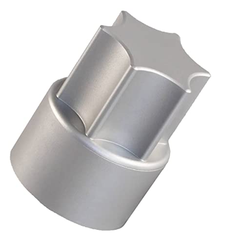 Wundermix - TeigTwister® Thermomix Extractor de masa de aluminio • Compatible con TM6, TM5, TM31 • Utensilio para masas como ayuda para girar cuchillos para Thermomix