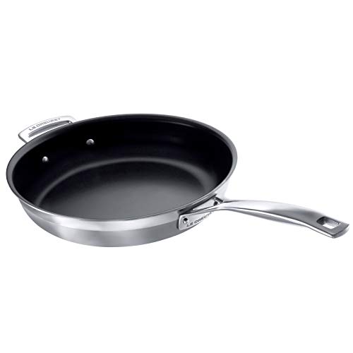 Le Creuset Sartén de acero inoxidable 3-Ply con antiadherente 28 cm, 96200328001000