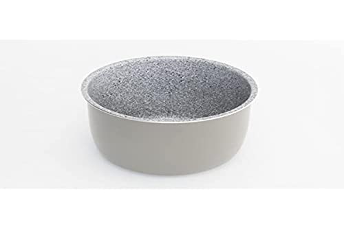 OLLAS GM Cubeta cerámica con Antiadherente tricapa Excélsior. Apta para ollas programables GM de 6 litros, Gris
