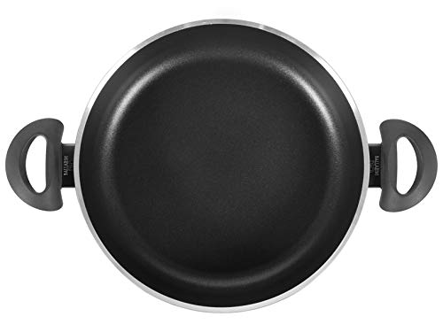 Ballarini 509005 130 - Cacerola con 2 asas, antiadherente, fondo de inducción, 28 cm, aluminio