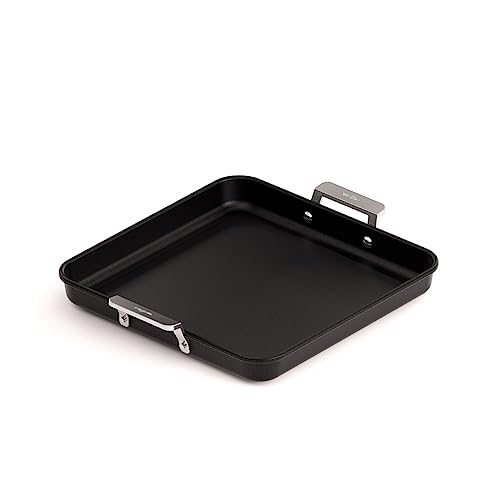 Valira Aire - Plancha Premium de 28x28 cm hecha en España, aluminio fundido con antiadherente reforzado, apta para inducción