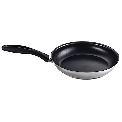 Fagor Inoxtherm Sartén Inducción 24 cm, Acero Inoxidable, Antiadherente Ecológico Titanio QUANTANIUM sin PFOA, Fondo Difusor, Apta para Todas Las Cocinas, Vitrocerámica, Gas, Lavavajillas