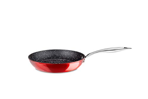 VIER 320-26, Sartén Red 26cm diámetro de Aluminio Forjado. Antiadherente Quantanium (USA)