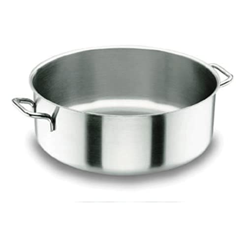 LACOR 50024W - Cacerola de 24 cm, INOX Wagner