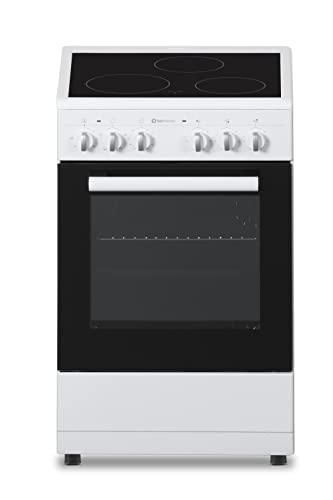 SOLTHERMIC VTC COCINA ELECTRICA VITROCERAMICA CON HORNO INCORPORADO/BLANCA/ANCHO 50 CMS / 3 FUEGOS/HORNO CON GRILL