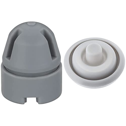 WMF Válvula de Seguridad, Silicona, Gris, Pequeño & Junta indicadora de cocción Perfect & Perfect Plus para ollas a presión de 2,5l - 8,5l, Ø 3 cm de silicona