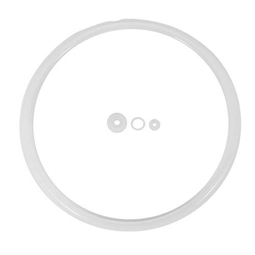 Xusywdm Reemplazo de Goma de Silicona Olla de PresióN EléCtrica Piezas Junta de Anillo de Sellado 5-6L