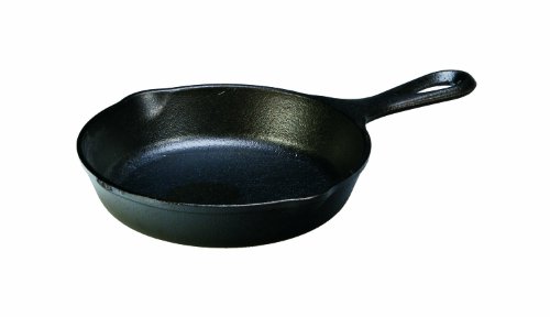 Lodge 16cm Sartén Hierro Fundido Redonda, Negro, 3.48 x 25.86 x 16.97 cm