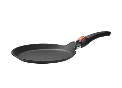 SKK 225 Titanium 2000 Plus Hierro Fundido sartén Crepe de 24 cm Mango extraíble