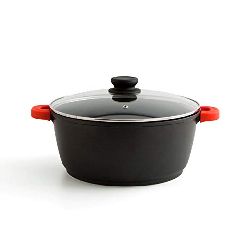 Quid Intense Cacerola Aluminio Fundido 24x11cm Negro