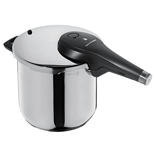 WMF Perfect Premium - Olla Rápida 22 cm de diámetro, 6 litros y medio, Acero Inoxidable Pulido para inducción