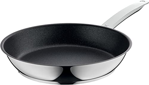 WMF Permadur Advance-Sartén (28 cm, Cromargan, Resistente a los arañazos, Mango de Acero Inoxidable, Apta para inducción, sin PFOA)