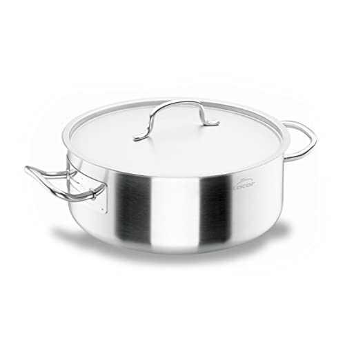 Lacor - 50045 - Cacerola Con Tapa Chef Classic 45cm Inox