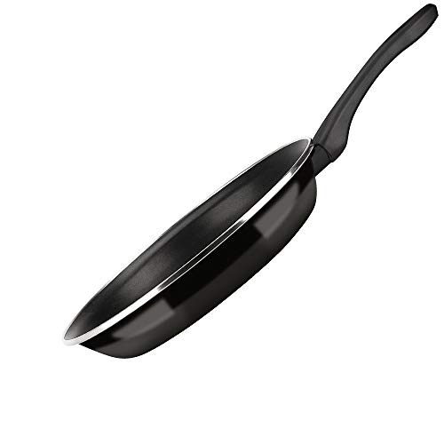 Fagor SARTEN OPTIMAX. Sartén Antiadherente Doble Capa, Acero esmaltado 1,5mm de Espesor, Compatible con Toda Clase Cocina, inducción, cerquillo de Acero Inoxidable. Apta lavavajillas (SARTEN, 18_cm)
