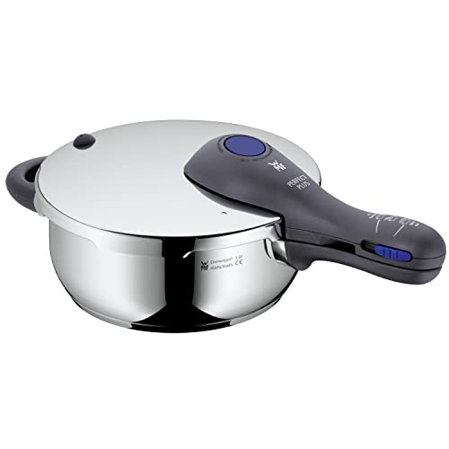 WMF Perfect Plus - Olla Rápida 22 cm de diámetro, 3 litros, Acero Inoxidable Pulido para inducción