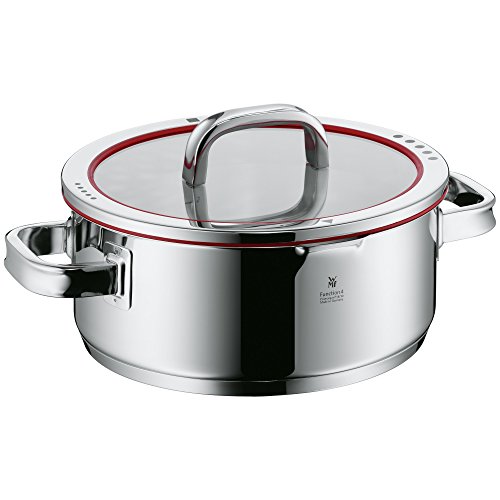 WMF Function 4 Cacerola, Acero Inoxidable Pulido, 24 cm