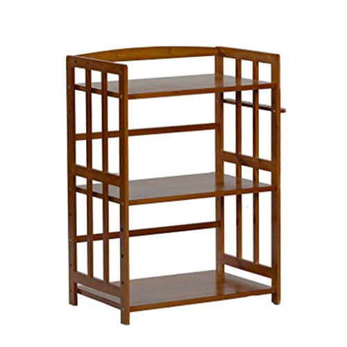 ZWJLIZI Estante de la Cocina Rack de Almacenamiento de microondas Horno de microondas Estante de Almacenamiento Estante de Almacenamiento 3er Piso Longitud 50/55/60/70 / 80cm 38cm Ancho 83cm Alto