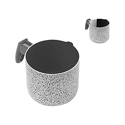 HOME Salt Peper Caldera de Leche Antiadherente Salitre 10 cm Olla de cocción, Metal, Multicolor
