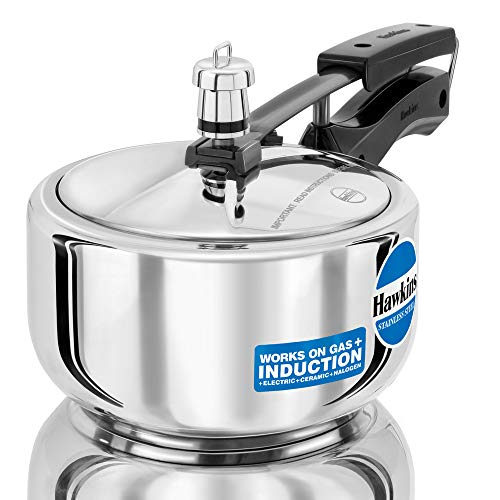 Hawkins Pressure Cooker Stainless Steel 2 Ltr.
