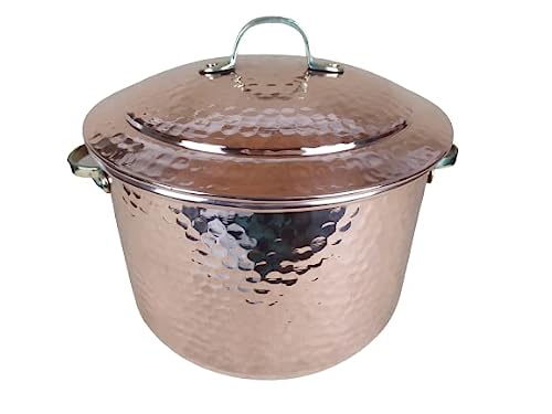 Olla O CAZUELA DE Cobre. 20L (19.5 litros)