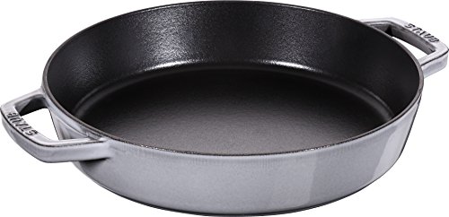 STAUB Paellera, Hierro Fundido, Gris Grafito, 26 cm