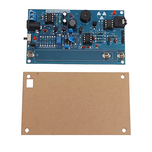 Okuyonic Kit de Contador Geiger, Módulo de Contador Geiger de Pared Delgada Cilíndrico Coaxial de 350 V‑550 V Kit de Tubo GM Cátodo de óxido de Estaño de Pulso para Mantenimiento