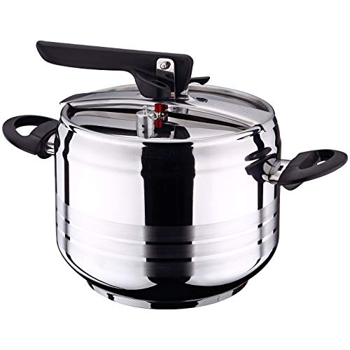 San Ignacio - Premium-Olla a presion Acero Inoxidable SGP Duna, inducción, 5 L