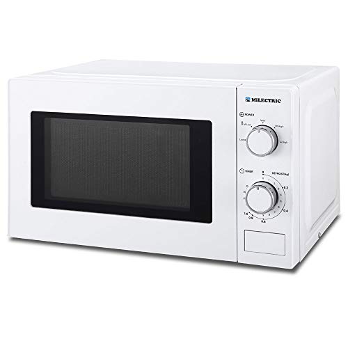 MICROONDAS MILECTRIC MIW-20LB (Capacidad 20L, Potencia 700W con 5 Niveles, Descongelador)