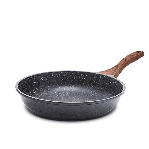 SENSARTE Sartén Antiadherente, 32cm Sartén para Tortillas con Revestimiento de Granito Suizo, Utensilios de Cocina de Piedra Saludable, Apto para Todo Tipo de Cocinas Incluida Inducción, Libre de PFOA