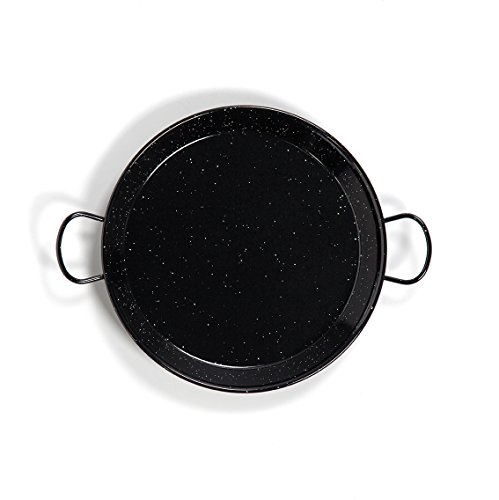 La Valenciana Paellera, Metal, Negro, 34.0 cm
