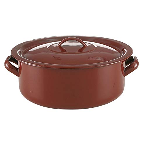 Quid Clasico Esmalte Cacerola Acero Esmaltado 40cm - 20l