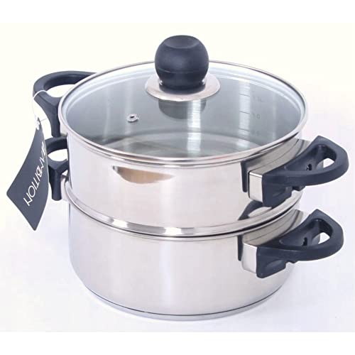AMBITION Vikos 81262 - Olla de vapor (3,5 L, acero inoxidable)