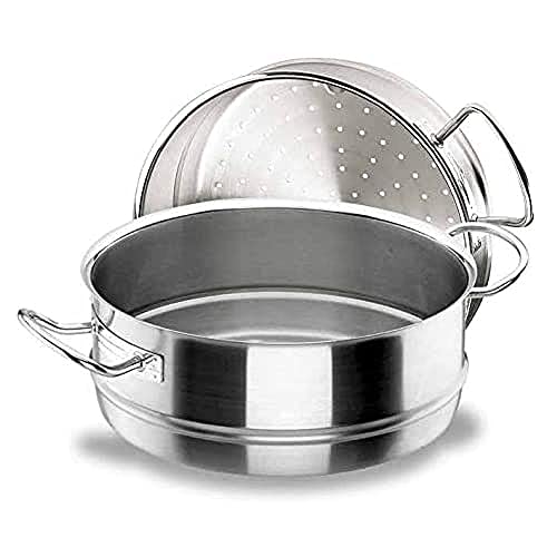 Lacor - 50428 - Cacerola Vapor Chef Classic 28 cm. Inox