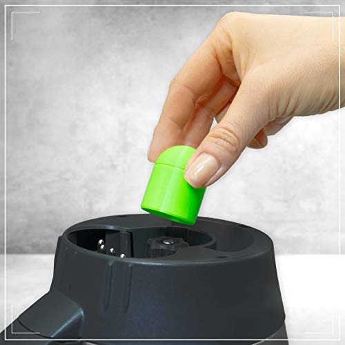 coolina® Teig-Ex - Espátula para Thermomix TM6 TM5, color verde