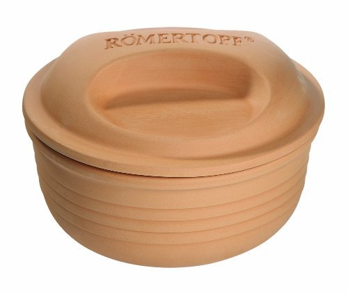 Römertopf 150 05 - Fuente de Horno de Barro con Tapa (2-4 Personas), Color marrón
