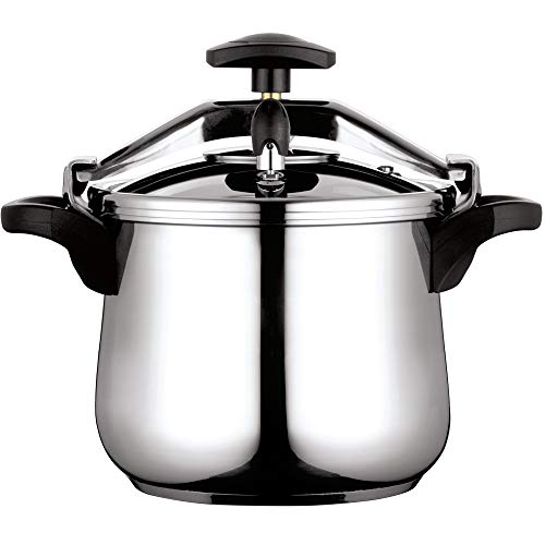 FAGOR ® Fagor Clasica olla a presión rápida, 4 L, fabricada en acero Inoxidable 18/10, apta para todo tipo de cocinas, INDUCCION total, fondo termodifusor IMPAKSTEEL, 3 Sistemas de Seguridad, express