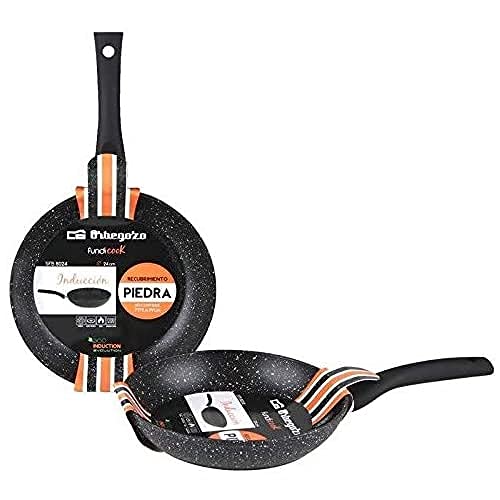Orbegozo SFB 8022 Sartén de Aluminio Forjado, 22 cm, Negro
