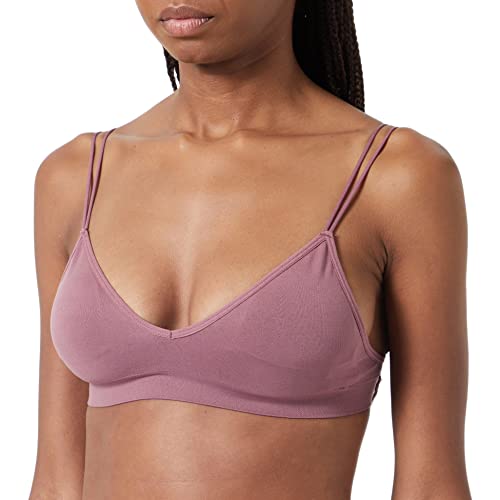 Women'secret Top Bra Summer Seamless Sujetador para Mujer, Cerise, L