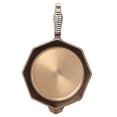 Finex® - Sartén de hierro fundido con tapa de 25,4 cm